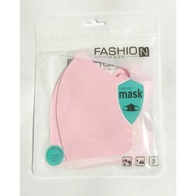 最安挑戦 洗えるマスク 布マスク 大人用 ピンク 【2枚入】 洗えるマスク カラーマスク 洗濯機 冷感接触 速乾 立体 おしゃれマスク【Z】