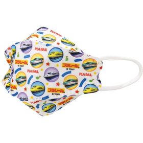 SKATER スケーター 3D 立体 不織布 三層構造 マスク 小さめ 子供サイズ プラレール 5枚 MSKSH3-A (プレゼント 入園特集 入学特集 入園準備 入学準備 保育園)