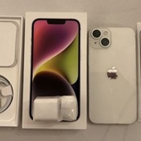 ★★動作確認！ iPhone14 128GB 【美品】SIMフリー バッテリー良好★スターライト