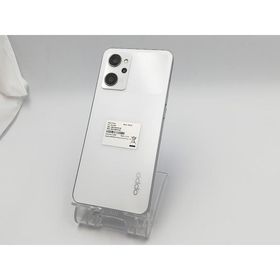 【中古】Oppo ymobile 【SIMフリー】 OPPO Reno9 A ムーンホワイト 8GB 128GB A301OP【ECセンター】保証期間１ヶ月【ランクB】