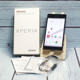 docomo Xperia Z5 Compact SO-02H Graphite Black 本体 白ロム SIMロック解除済み SIMフリー C882386