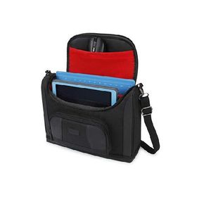 USA GEAR コンパクトタブレットメッセンジャーバッグ Lenovo Smart Tab 10.1、Galaxy Tab A 10.1、Galaxy Tab S5e 10.5に対応 - 丈夫な外装、ショルダ_並行輸入