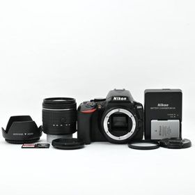 ＜良品＞ Nikon ニコン D5600 標準レンズキット AF-P 18-55 VR｜シャッター数4,345枚｜64GBカード付