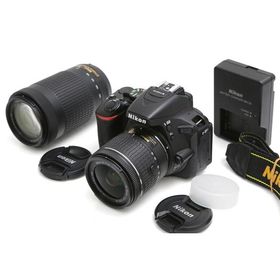 【全額返金保証】美品｜ニコン D5600 ダブルズームキット（センサー清掃済み） CA01-B3910-3U3A