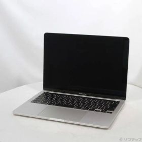 〔中古品〕 MacBook Pro 13.3-inch Late-2020 MYDA2J／A Apple M1 8コアCPU_8コアGPU 8GB SSD256GB シルバー 〔14.7 Sonoma〕【305】