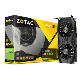 ZOTAC GeForce GTX 1080 Ti AMP Edition 11GB GDDR5X 352ビット PCIe 3.0 ゲーミン