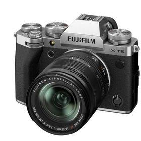 【新品】FUJIFILM X-T5 XF18-55mmレンズキット [シルバー]【送料無料】【即日発送、土、祝日発送】