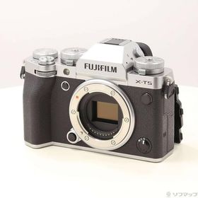 〔中古〕富士フイルム(FUJIFILM) X-T5 ボディ シルバー〔262-ud〕