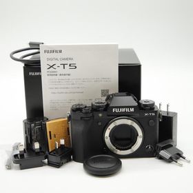 【ほぼ新品】富士フイルム(FUJIFILM) ミラーレス一眼カメラ X-T5ボディ ブラック F X-T5-B