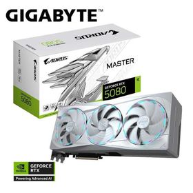 GIGABYTE｜ギガバイト GIGABYTE AORUS GeForce RTX 5080 MASTER ICE 16G / PCI Express 5.0 グラフィックスボード GV-N5080AORUSM ICE-16GD 返品種別B