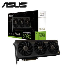 ASUS｜エイスース ASUS ProArt GeForce RTX 5080 16GB GDDR7 OC Edition トリプルファン搭載 グラフィックボード PROART-RTX5080-O16G 返品種別B