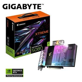 GIGABYTE｜ギガバイト GIGABYTE NVIDIA GeForce RTX 5080 GDDR7 16GBメモリ搭載 / PCI Express 5.0 グラフィックスボード GV-N5080AORUSX WB-16GD 返品種別B