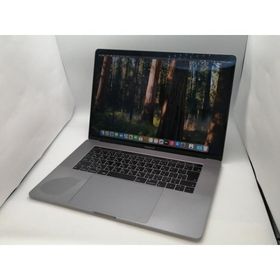 【中古】Apple MacBook Pro 15インチ Corei7:2.2GHz Touch Bar搭載 256GB スペースグレイ MR932J/A (Mid 2018)【広島本通】保証期間１ヶ月【ランクB】