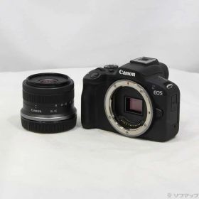 【中古】Canon(キヤノン) EOS R50 RF-S18-45 IS STM レンズキット ブラック 【198-ud】