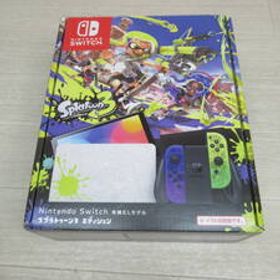 60/Q167★ニンテンドースイッチ本体★Nintendo Switch 本体 有機ELモデル スプラトゥーン３★HEG-S-KCAAA★動作確認済 / 初期化済 中古品