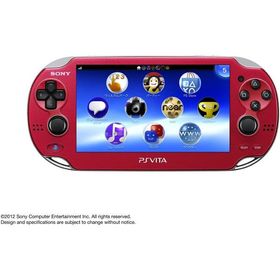PlayStation Vita Wi-Fiモデル コズミック・レッド (PCH-1000ZA03) すぐに遊べるセット