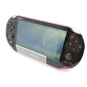 【中古】SONY PlayStation VITA Wi-Fiモデル ピンク/ブラック PCH-2000 ZA15【ECセンター】保証期間１ヶ月【ランクB】