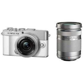 【ラッピング可】【新品】OLYMPUS オリンパス EZダブルズームキット OLYMPUS PEN E-P7 ホワイト