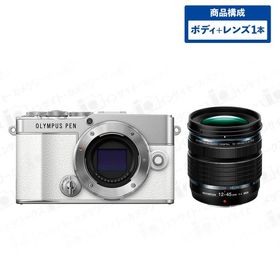 オリンパス PEN E-P7 ボディ ホワイト + 12-45mm PROレンズセット M.ZUIKO DIGITAL ED 12-45mm F4.0 PRO OLYMPUS