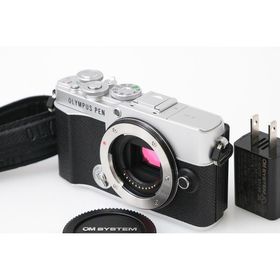 【全額返金保証】美品｜オリンパス OLYMPUS PEN E-P7 ボディ [シルバー] CA01-M5055-3U3A