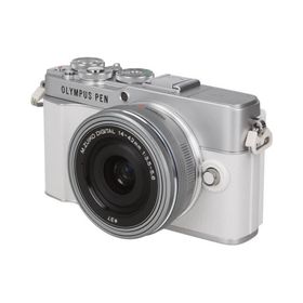 OLYMPUS PEN E-P7 ホワイト + 14-42 F3.5-5.6 EZ (SL) 【S】