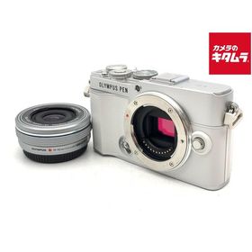 【中古】 【良品】 オリンパス PEN E-P7 14-42mm EZレンズキット ホワイト