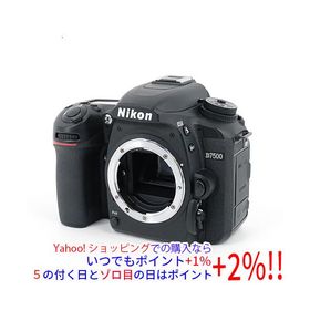 【中古】Nikon デジタル一眼レフカメラ D7500 ボディ 元箱あり