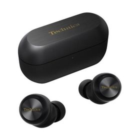 【長期保証付】Technics(テクニクス) EAH-AZ100-K ブラック 完全ワイヤレスイヤホン Bluetooth5.3 IPX4 磁性流体ドライバー搭載
