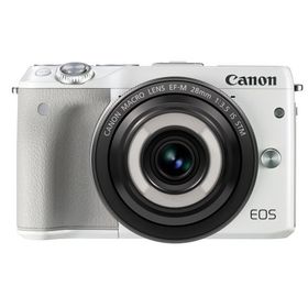 Canon ミラーレス一眼カメラ EOS M3(ホワイト)・クリエイティブマクロ レンズキット EOSM3WH-CMLK
