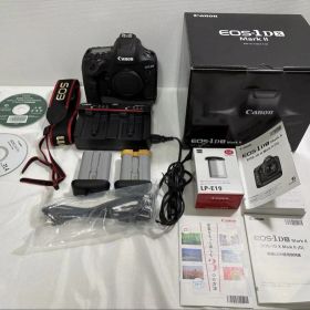 【中古品】Canon EOS-1D X Mark II ボディ EOS-1DXMK2｜フルサイズ 2020万画素 デュアルピクセルCMOS AF 連写14コマ/秒 4K動画対応 プロフェッショナル一眼レフ