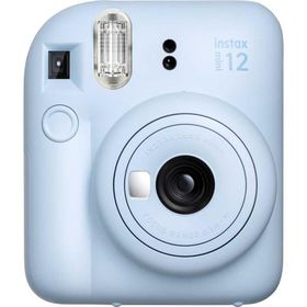 【訳あり】インスタントカメラ instax mini 12 チェキ [パステルブルー][ラッピング可] R-LOGI