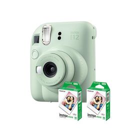 フジ INSTAX mini 12 ミントグリーン クリスマスセット