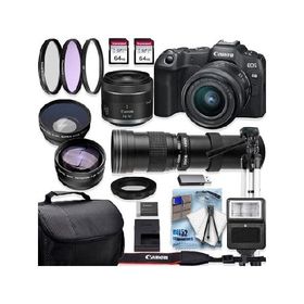 【平行輸入品】Canon EOS R8 4K Video Recording Mirrorless Camera with 24-50mm an