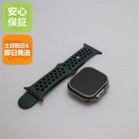 アップル(Apple)の超美品 Apple Watch Ultra 49mm GPS+Cellular セルラー チタニウム M222(その他)