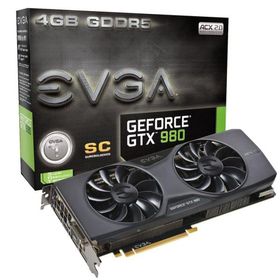 EVGA GTX 980 SC ACX 2.0 4GB GDDR5 Graphics Card