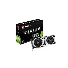 MSI Gaming GeForce RTX 2080 8GB GDRR6 256-bit HDMI/DP/USB Ray Tracing Turing Architecture Graphics Card (RTX 2080 Ventus 8G) (Renewed)_並行輸入