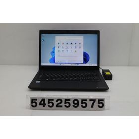 ノートパソコン dynabook dynabook S73/DP Core i5 8250U 1.6GHz/8GB/256GB(SSD)/13.3W/FHD(1920x1080)/Win11 画面シミあり