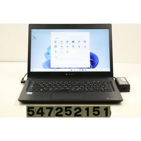 ノートパソコン dynabook dynabook S73/DP Core i3 8130U 2.2GHz/8GB/256GB(SSD)/13.3W/FHD(1920x1080)/Win11 キー割れあり