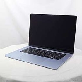〔展示品〕 MacBook Air 15.3-inch Early-2025 MC7A4J／A Apple M4 10コアCPU_10コアGPU 16GB SSD256GB スカイブルー 〔15.7