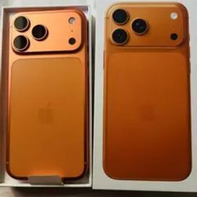 Apple iPhone 17promax 本体 オレンジ