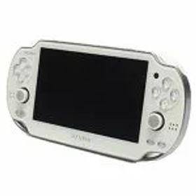 【中古】 【箱説なし】PlayStation Vita 3G／Wi−Fiモデル：クリスタル・ホワイト（PCH1100AB02）／本体（携帯ゲーム機）