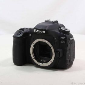 〔中古〕Canon(キヤノン) EOS 80D ボディ ブラック〔349-ud〕