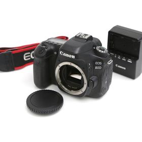 【全額返金保証】良品｜キヤノン EOS 80D ボディ（センサー清掃済み） CA01-B3672-3V1B