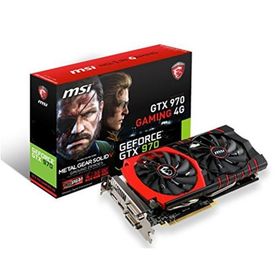MSI GTX 970 GAMING 4G MGSV 『Twin Frozr V/OCモデル』 グラフィックスボード VD5680