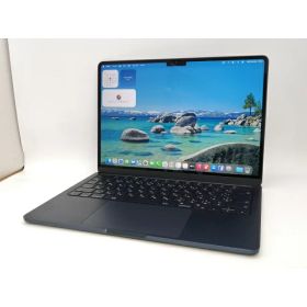 【中古】Apple MacBook Air 13インチ M3(CPU:8C/GPU:8C) 8GB/256GB ミッドナイト MRXV3J/A (13インチ, M3, 2024)【新宿2】保証期間1ヶ月【ランクB】