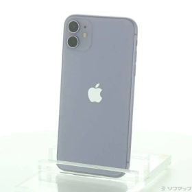 〔中古品〕 iPhone11 64GB パープル MHDF3J／A SIMフリー【258】