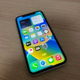 ジャンク品 iPhone 11 128GB ホワイト バッテリー85%