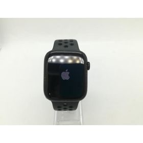 【中古】Apple Apple Watch Nike Series7 GPS 45mm ミッドナイトアルミ/スポーツバンド アンスラサイト/ブラックNike【OSU301】保証期間１ヶ月【ランクB】