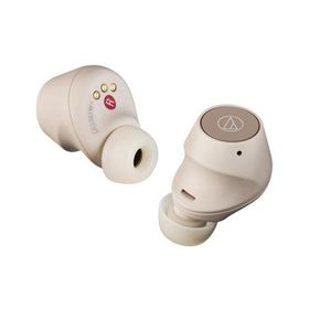 オーディオテクニカ(audio-technica) ATH-CKS30TW+/BG ライトベージュ Bluetooth 完全ワイヤレスイヤホン SOLID BASS