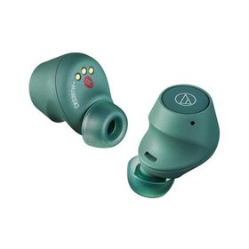 【長期保証付】オーディオテクニカ(audio-technica) ATH-CKS30TW+/GR エバーグリーン Bluetooth 完全ワイヤレスイヤホン SOLID BASS